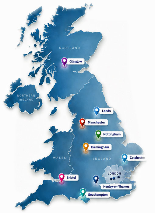 UKODA UK 3D Imaging Network Map